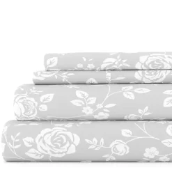 Kirklands Home Garden 4-pc. California King Sheet Set Gray