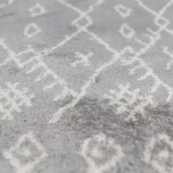 Clearance Kirklands Home Geometric Area Rug, 5x8 Gray