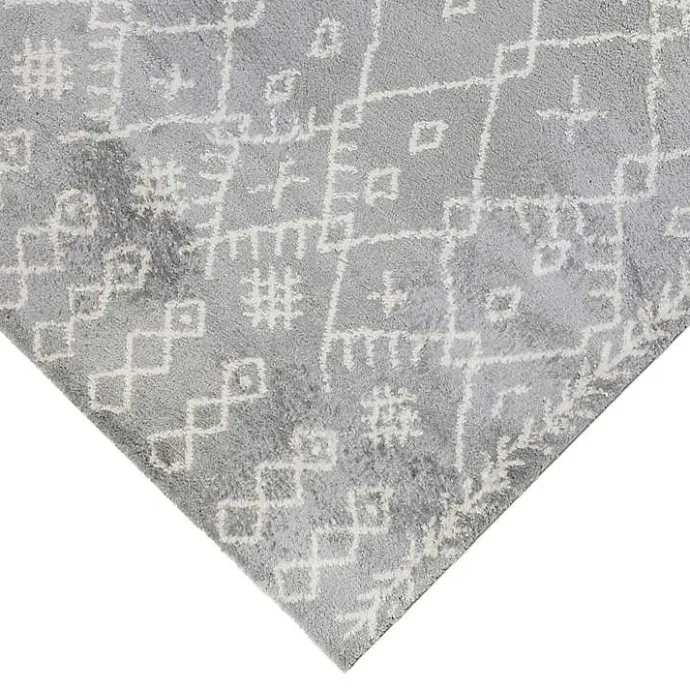 Clearance Kirklands Home Geometric Area Rug, 5x8 Gray