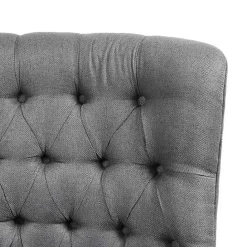 Clearance Kirklands Home Hand-Tufted Swivel Glider Accent Chair Gray