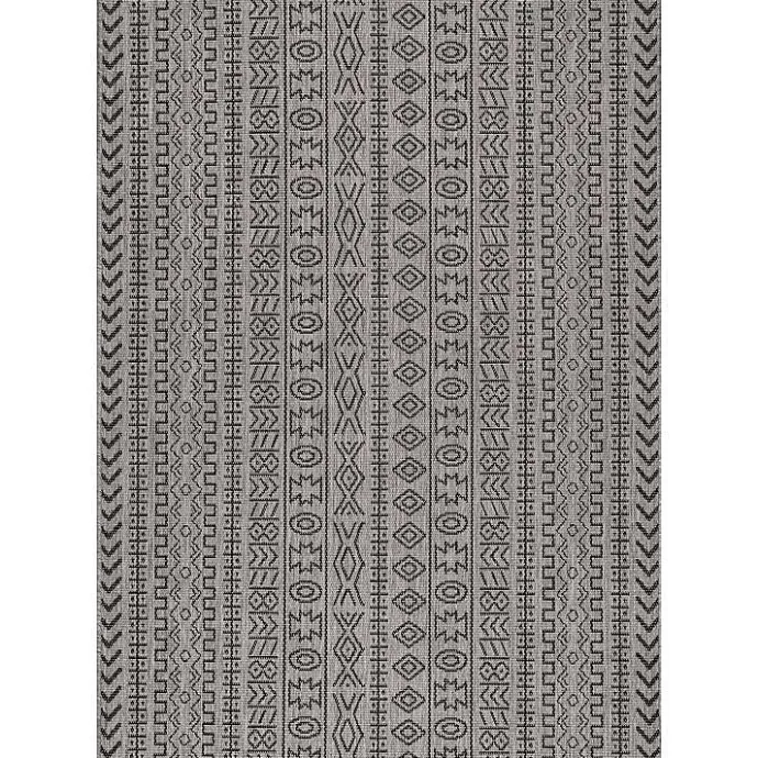 Sale Kirklands Home Jamie Outdoor Area Rug, 6x9 Gray