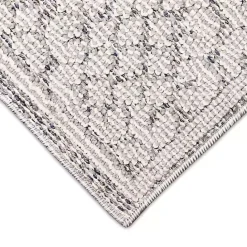 Discount Kirklands Home Leopard Border Outdoor Area Rug, 5x7 Gray