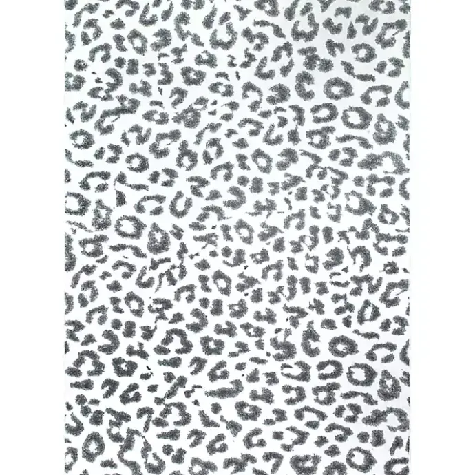 Best Kirklands Home Leopard Print Area Rug, 5x7 Gray