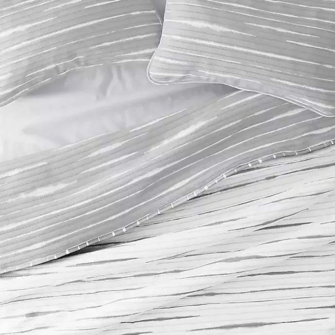 Outlet Kirklands Home Gray Linear Reversible 2-pc. Twin Quilt Set