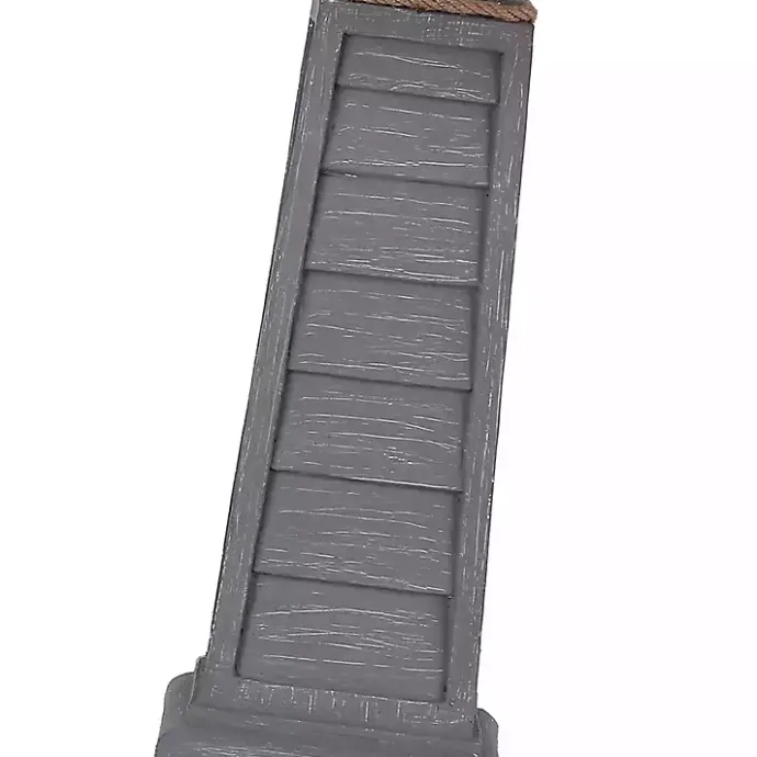 Hot Kirklands Home Louvered Shutter Table Lamps, Set of 2 Gray
