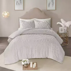 Clearance Kirklands Home Medallion California King 3-pc. Comforter Set Gray