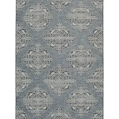 Online Kirklands Home Medallion Devora Indoor/Outdoor Area Rug, 7x9 Gray