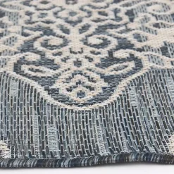 Online Kirklands Home Medallion Devora Indoor/Outdoor Area Rug, 7x9 Gray