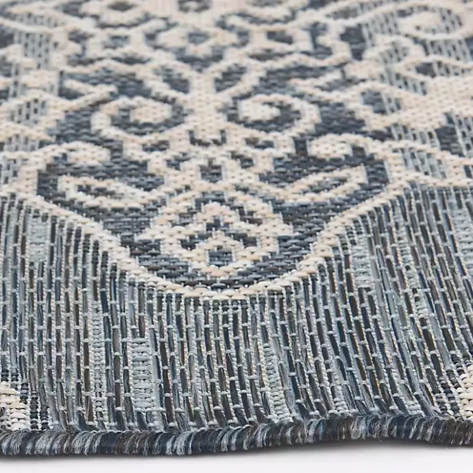 Online Kirklands Home Medallion Devora Indoor/Outdoor Area Rug, 7x9 Gray