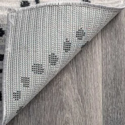 Clearance Kirklands Home Gray Millie Dotted Trellis Area Rug, 9x12