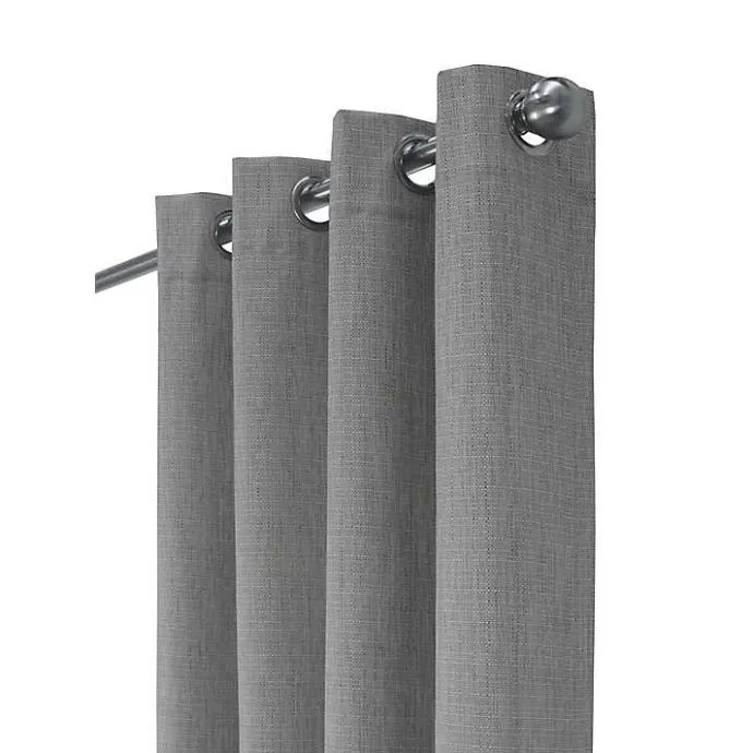 Kirklands Home Newberry Blackout Curtain Panel, 84 in. Gray