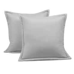 New Kirklands Home Gray Pintuck Stripe Full/Queen 5-pc. Comforter Set