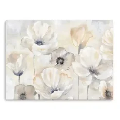 Best Kirklands Home Poppy Garden Landscape Canvas Art Print Gray