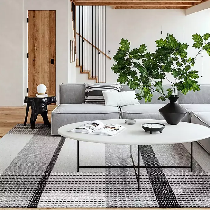 Outlet Kirklands Home Portland Emily Henderson x RugsUSA Rug, 8x10 Gray