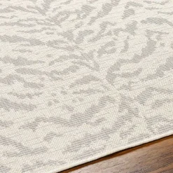 Kirklands Home Gray Ravello Outdoor Rug, 5x7