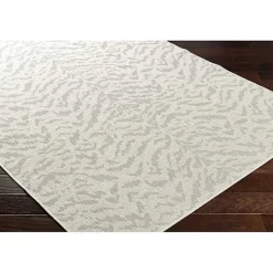 Kirklands Home Gray Ravello Outdoor Rug, 6x9