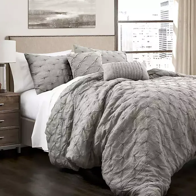 Clearance Kirklands Home Ravello 5-pc. Full/Queen Comforter Set Gray
