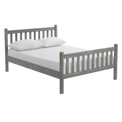 Clearance Kirklands Home Rustic Spindleback Full Bed Frame Gray