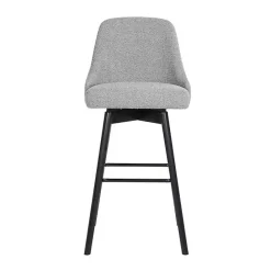 New Kirklands Home Sicily Swivel Counter Stool Gray