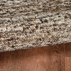 Hot Kirklands Home Speckled Woven Wool and Jute Area Rug, 7x10 Gray