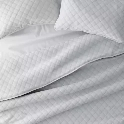 Outlet Kirklands Home Stitched Diamond 2-pc. Twin Quilt Set Gray