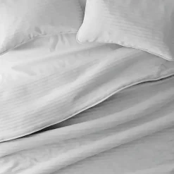 Kirklands Home Stitched Stripes 3-pc. King Quilt Set Gray