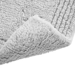 Clearance Kirklands Home Tufted Reversible Bath Mat, 34 in. Gray