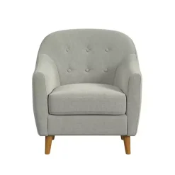 Online Kirklands Home Tufted Woven Accent Chair Gray