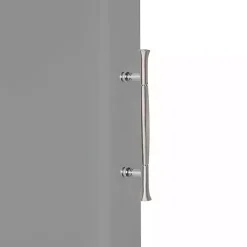 Discount Kirklands Home Two-Door Top Shelf Cabinet Gray