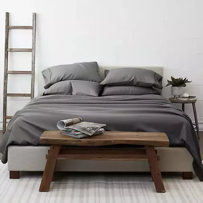 Discount Kirklands Home Ultra Soft 6-pc. King Sheet Set Gray