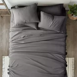 Clearance Kirklands Home Ultra Soft 6-pc. Queen Sheet Set Gray