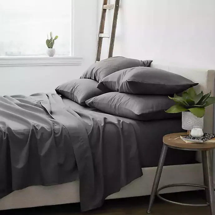 Sale Kirklands Home Ultra Soft 4-pc. Twin Sheet Set Gray