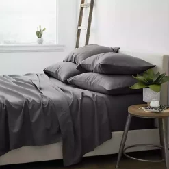 Online Kirklands Home Ultra Soft 4-pc. Twin XL Sheet Set Gray