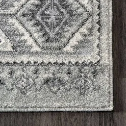 Hot Kirklands Home Vintage Circular Patterns Area Rug, 5x7 Gray