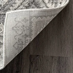 Hot Kirklands Home Vintage Circular Patterns Area Rug, 5x7 Gray