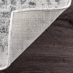New Kirklands Home Gray Vintage Distressed Area Rug, 10x14