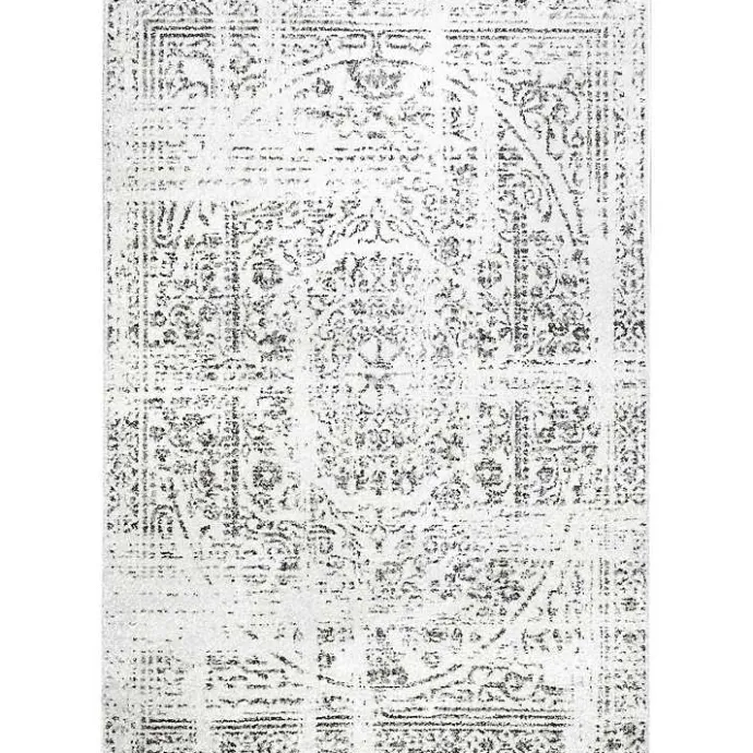 Best Kirklands Home Gray Vintage Distressed Area Rug, 12x18