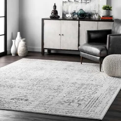 Best Kirklands Home Gray Vintage Distressed Area Rug, 12x18