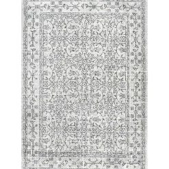 New Kirklands Home Waddell Vintage Area Rug, 5x8 Gray