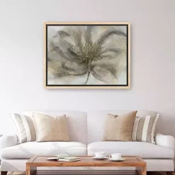 Discount Kirklands Home Wildflower Framed Canvas Art Print Gray