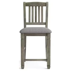 Best Kirklands Home Wire-Brushed Noreste Counter Stools, Set of 2 Gray