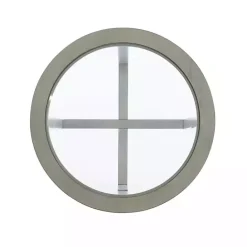 Outlet Kirklands Home Wood & Glass Top 3-pc. Table Set Gray