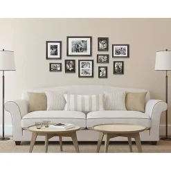 Online Kirklands Home Wood 10-pc. Gallery Wall Picture Frame Set Gray