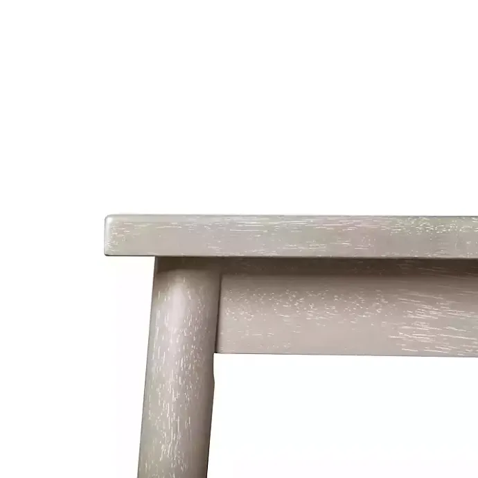 Best Kirklands Home Wood Porter Modern Dining Table Gray