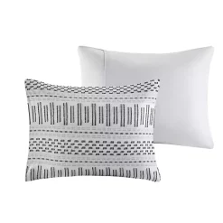 Hot Kirklands Home Woven Jacquard California King Comforter Set Gray
