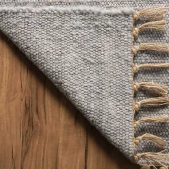 Best Kirklands Home Woven Wool and Jute Area Rug, 7x10 Gray