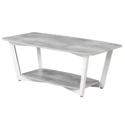 Online Kirklands Home Graystone Joanne Coffee Table White
