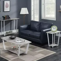 Online Kirklands Home Graystone Joanne Coffee Table White