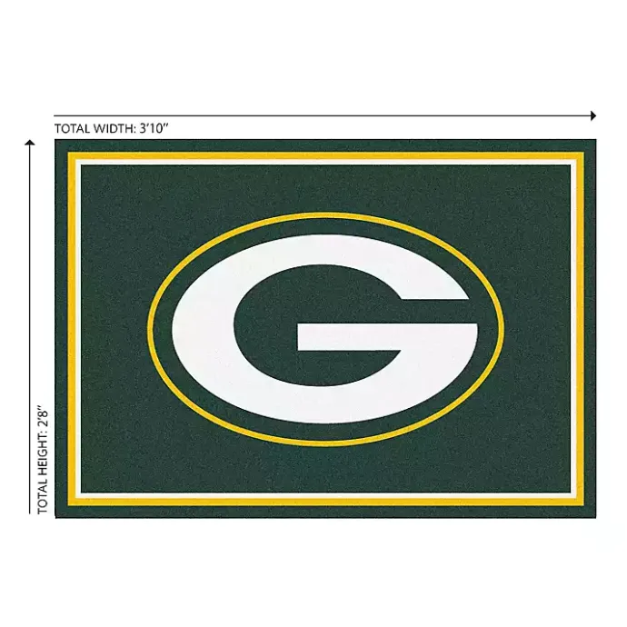 Clearance Kirklands Home Bay Packers Area Rug, 3x4 Green