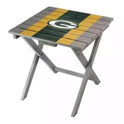 Discount Kirklands Home Green Bay Packers Folding Outdoor Table Brown